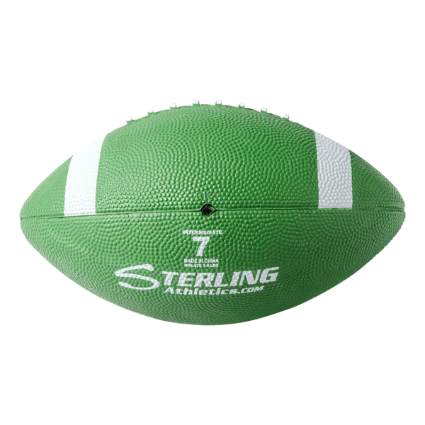 Color Rubber Camp Football Green White