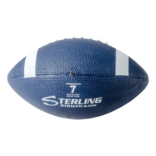 Color Rubber Camp Football Navy White