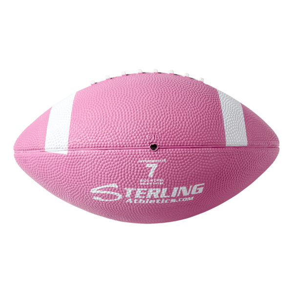 Color Rubber Camp Football Pink White