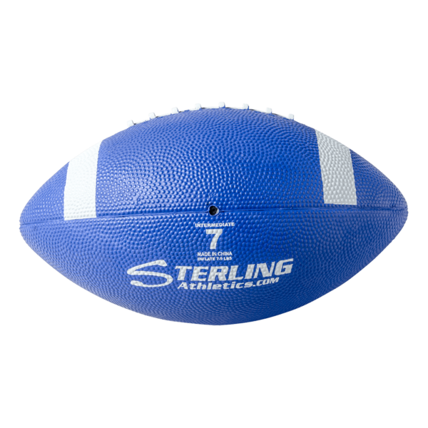 Color Rubber Camp Football Royal White