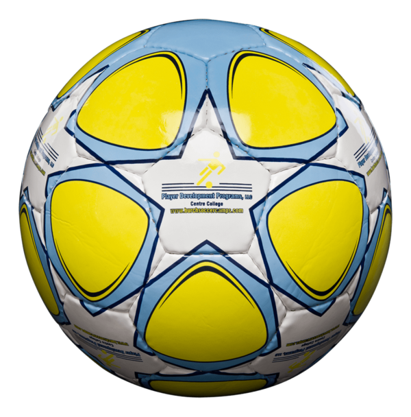 Custom Sparta Level Game Grade Soccer Ball - Example 1