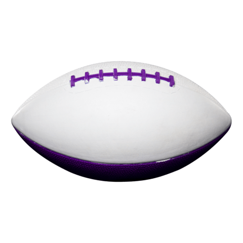 Speed Print Color Rubber Football Purple White