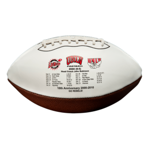 Speed Print Signature Football Example 1