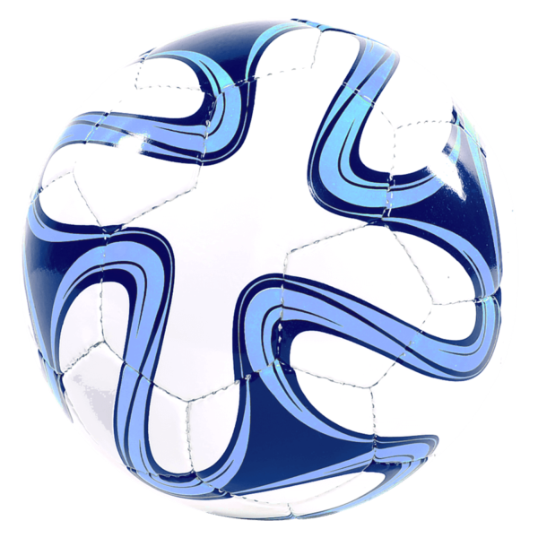 World Cup Hand-Sewn Soccer Ball - White/Royal