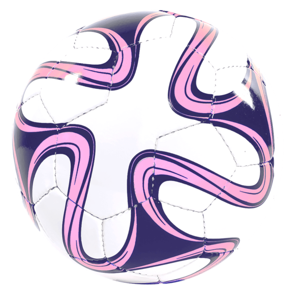 World Cup Hand-Sewn Soccer Ball - White/Purple