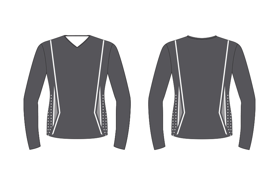Volleyball Long-Sleeve - Style 23