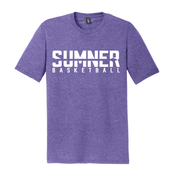Sumner Basketball Triblend Tee - Image 2
