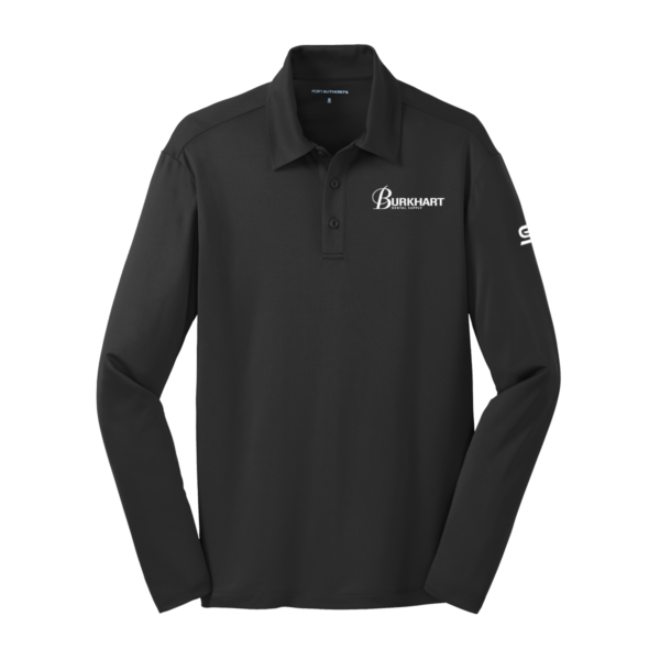 Burkhart Dental Performance Long Sleeve Polo - Image 2