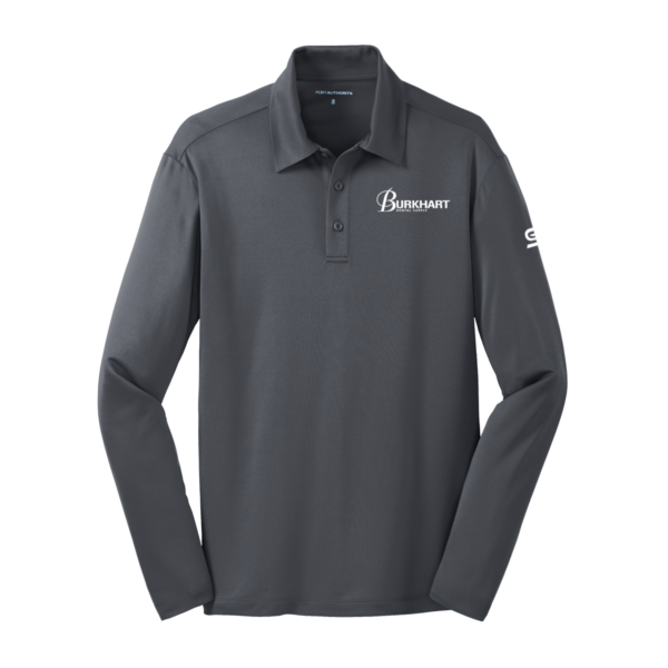 Burkhart Dental Performance Long Sleeve Polo