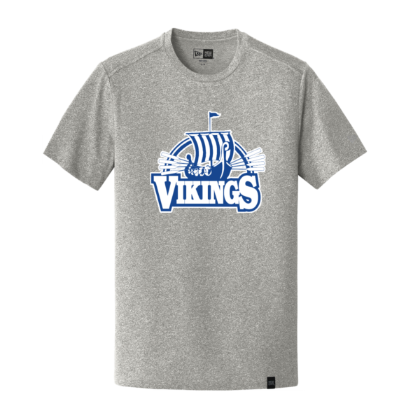 BLE Adult New Era 60/40 Cotton/Poly Shirt *Viking Ship Design* - Image 3