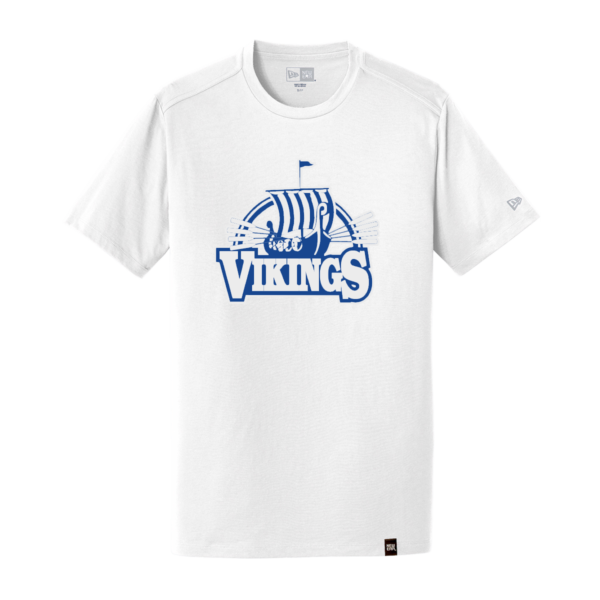 BLE Adult New Era 60/40 Cotton/Poly Shirt *Viking Ship Design* - Image 4