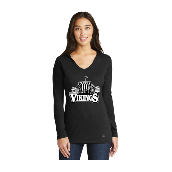 BLE Ladies New Era Lightweight Hoody *Viking Ship Design*