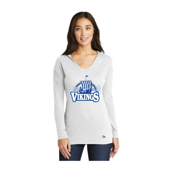 BLE Ladies New Era Lightweight Hoody *Viking Ship Design* - Image 2