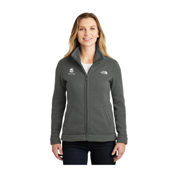 BLE Ladies The North Face Sweater Fleece Full Zip Jacket *Embroidery* - Image 2