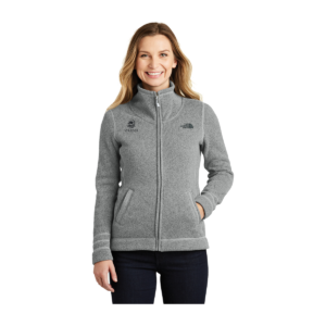 BLE Ladies The North Face Sweater Fleece Full Zip Jacket *Embroidery*