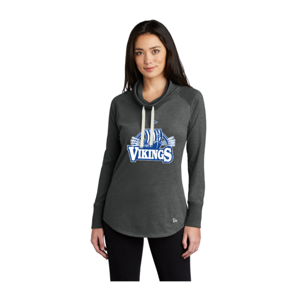 BLE Ladies New Era 60/40 Pullover *Viking Ship Design* - Image 2