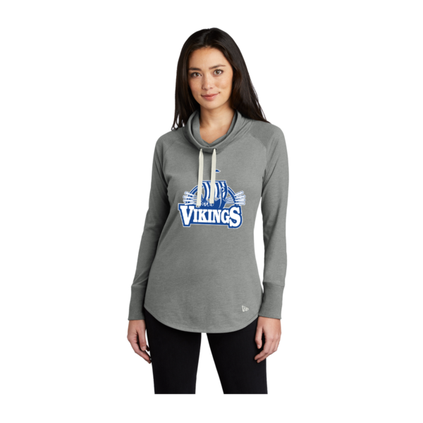 BLE Ladies New Era 60/40 Pullover *Viking Ship Design* - Image 3