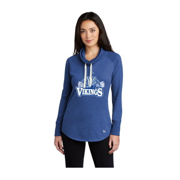 BLE Ladies New Era 60/40 Pullover *Viking Ship Design*