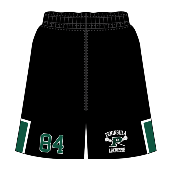 Peninsula Lacrosse Sublimated Uniform Shorts - Returning Player - Image 2