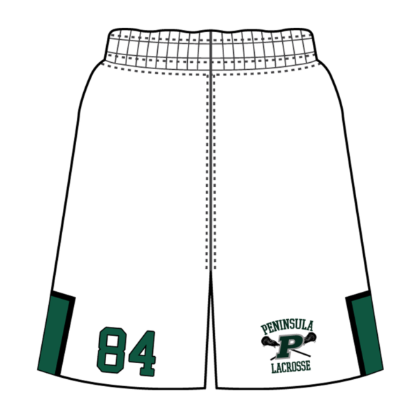 Peninsula Lacrosse Sublimated Uniform Shorts - Returning Player