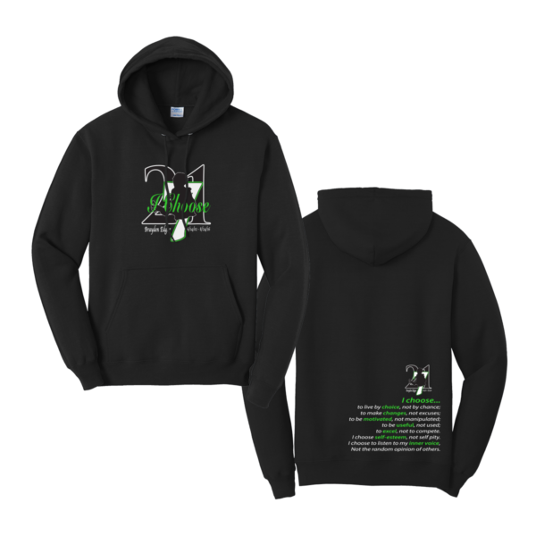 ER Lacrosse Hooded Sweatshirt *I CHOOSE*