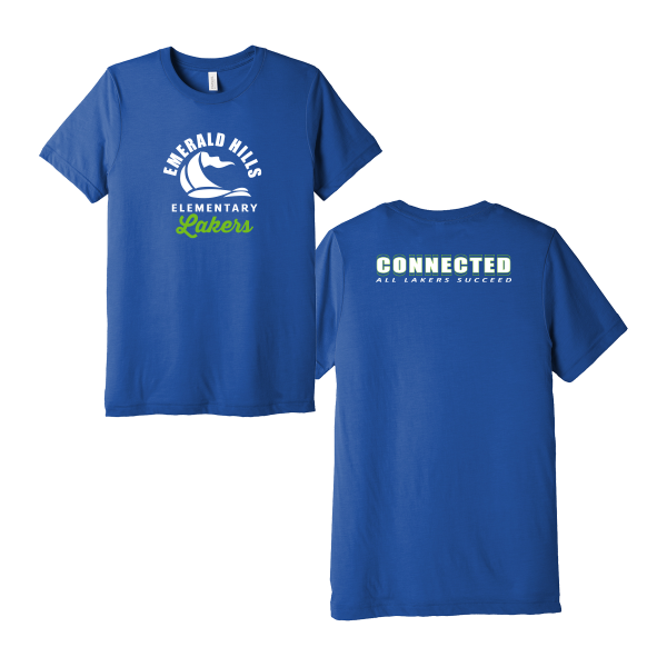 Emerald Hills Elementary Staff Adult Triblend T-Shirt