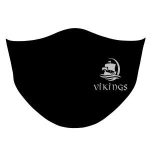 BLE Black Sublimated Safe Guard Face Mask (Adult & Youth)