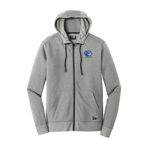 Emerald Hills Elementary Staff Adult New Era Full Zip Hooded Sweatshirt