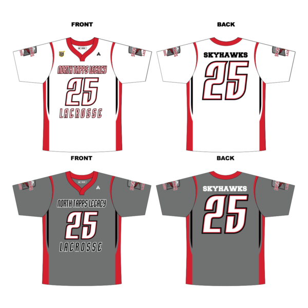 North Tapps Legacy Lacrosse Reversible Game Jersey