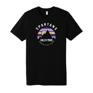 Sumner High School Valley Pride Black Triblend Tee (Adult & Youth)