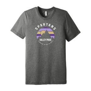 Sumner High School Valley Pride Grey Triblend Tee (Adult & Youth)