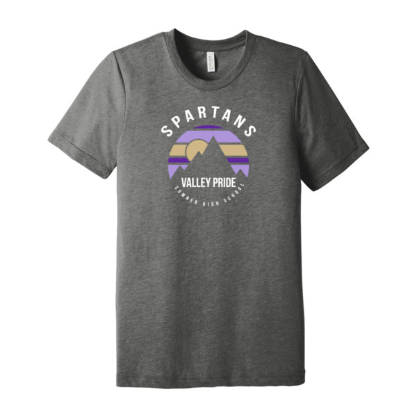 Sumner High School Valley Pride Grey Triblend Tee (Adult & Youth)