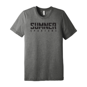 Sumner High School Spear Grey Triblend Tee (Adult & Youth)