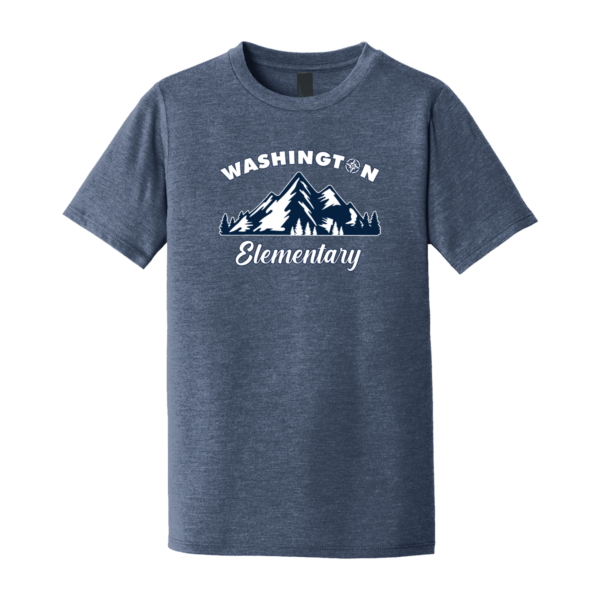 Washington Elementary District ® Youth Perfect Tri ® Tee - Mountain - Image 2