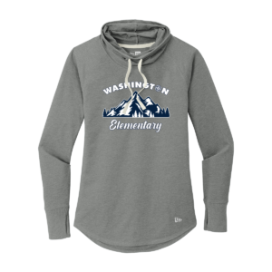 Washington Elementary New Era ® Ladies Sueded Cotton Blend Cowl Tee - Mountain