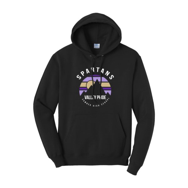 Sumner High School Valley Pride Black Hoodie (Adult & Youth)