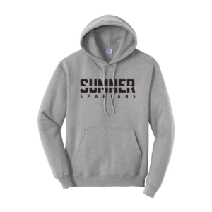 Sumner High School Spear Grey Hoodie (Adult & Youth)
