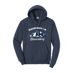 Washington Elementary Port & Company® Core Fleece Pullover Hooded Sweatshirt - Mountain