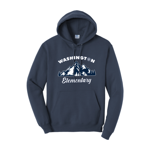Washington Elementary Port & Company® Core Fleece Pullover Hooded Sweatshirt - Mountain