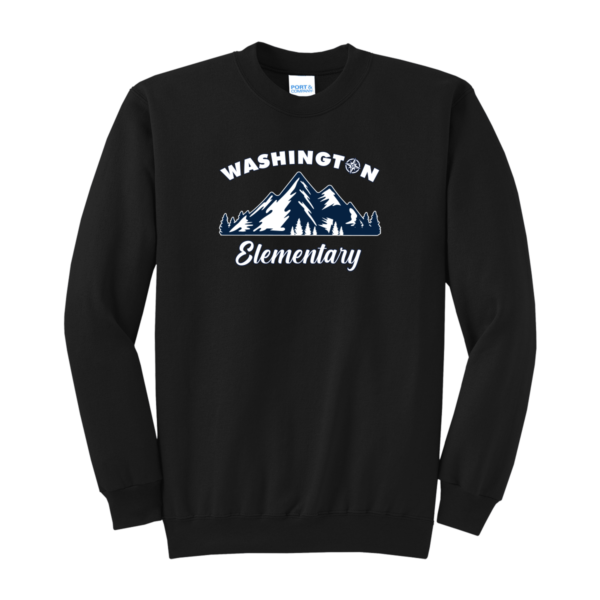 Washington Elementary Port & Company® Core Fleece Crewneck Sweatshirt - Mountain