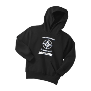 Washington Elementary Port & Company® Youth Core Fleece Pullover Hooded Sweatshirt - Compass