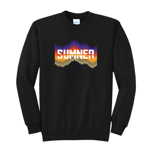 Sumner High School Black Crewneck Sweatshirt (Adult)