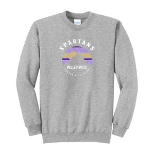 Sumner High School Valley Pride Grey Crewneck Sweatshirt (Adult & Youth)