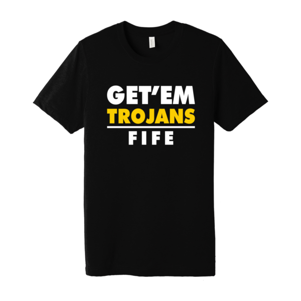 Get 'Em Trojans Bella+Canvas Tri-Blend Tee