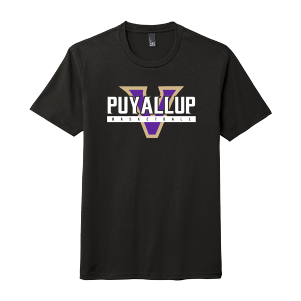 Puyallup Basketball Tri-Blend Tee *Youth & Adult* - Image 3