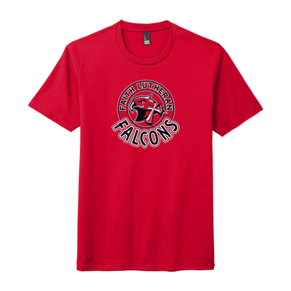 Faith Lutheran District ® Perfect Tri ® Tee - Circle - Image 2