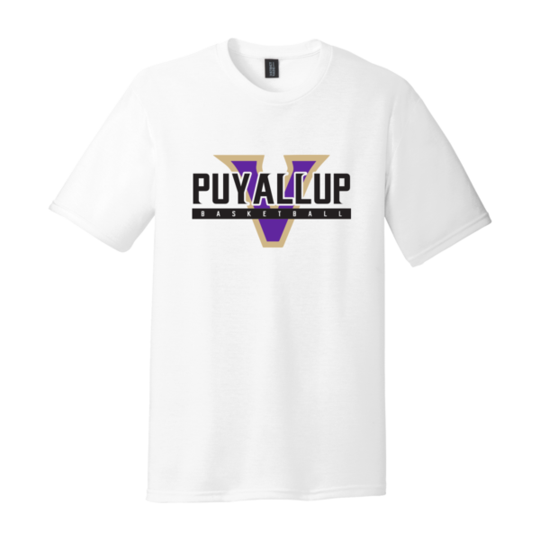 Puyallup Basketball Tri-Blend Tee *Youth & Adult* - Image 2