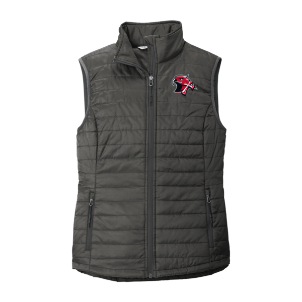 Faith Lutheran Port Authority® Ladies Packable Puffy Vest - Falcon