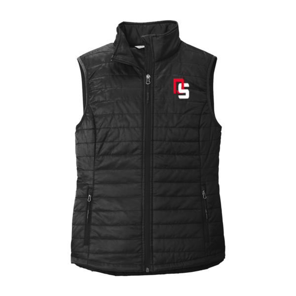Dick Scobee Port Authority® Ladies Packable Puffy Vest - DS - Image 2