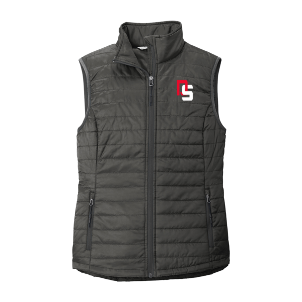 Dick Scobee Port Authority® Ladies Packable Puffy Vest - DS - Image 3